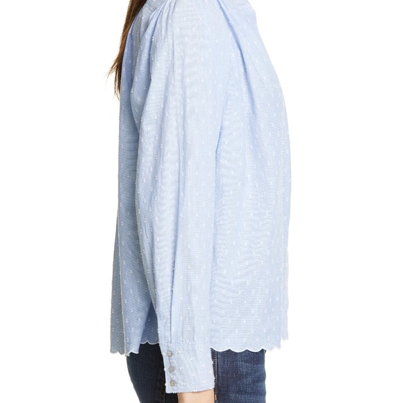 ⭐️⭐️HOST PICK⭐️⭐️ NWT Joie Abidan Clip Dot Blouse - Picture 4 of 13